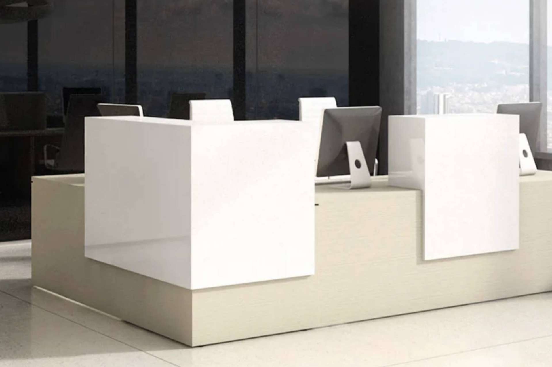 Claves para escoger mobiliario adecuado para el área de recepción de una empresa, por OfficeDeco