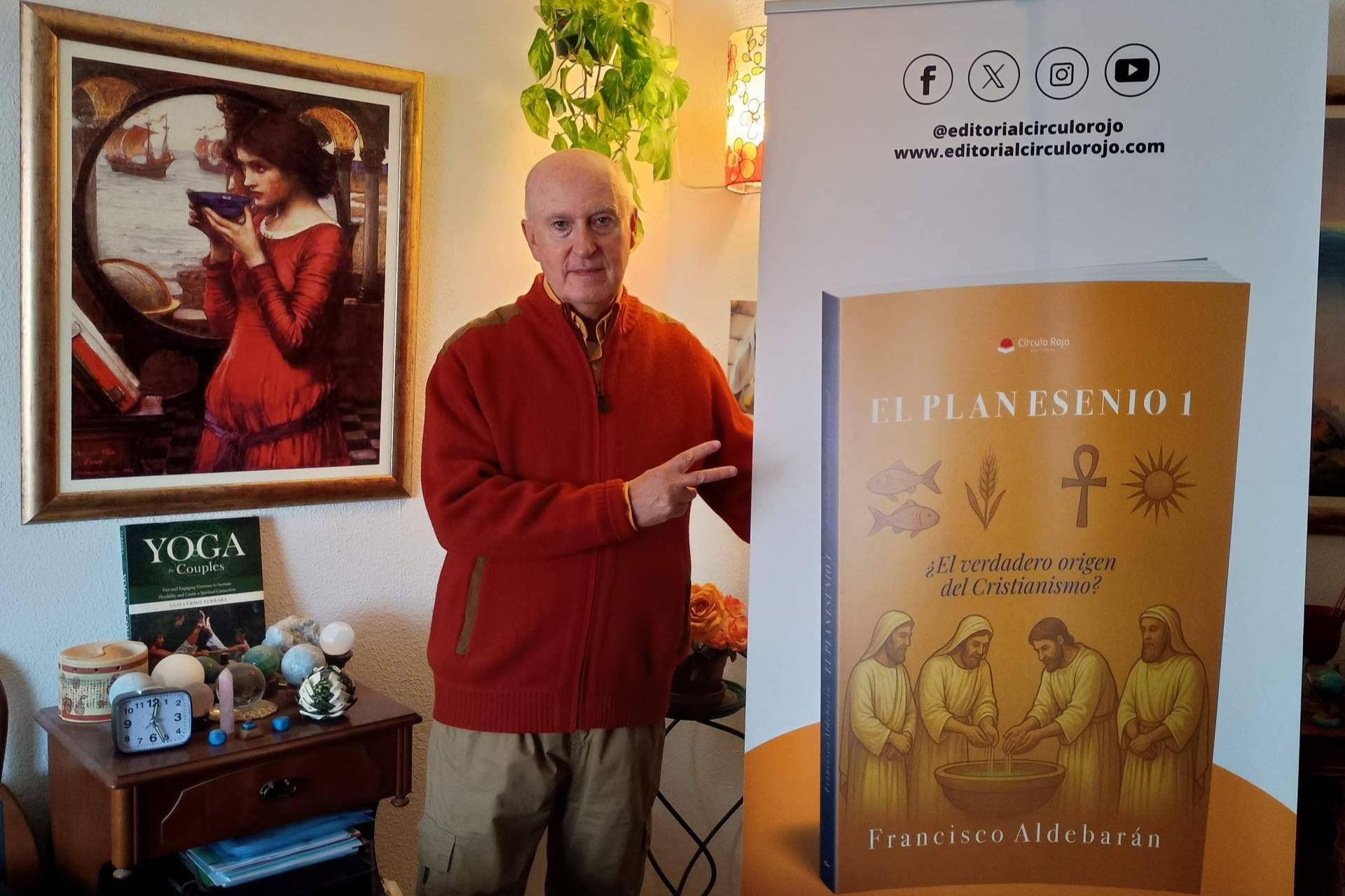 ‘El Plan Esenio 1’ reconstruye los orígenes del cristianismo desde la novela histórica